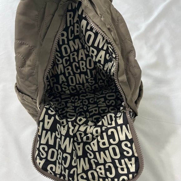 🟡 Marc by Marc Jacobs Nylon Top Handle Backpack - Picture 3 of 4